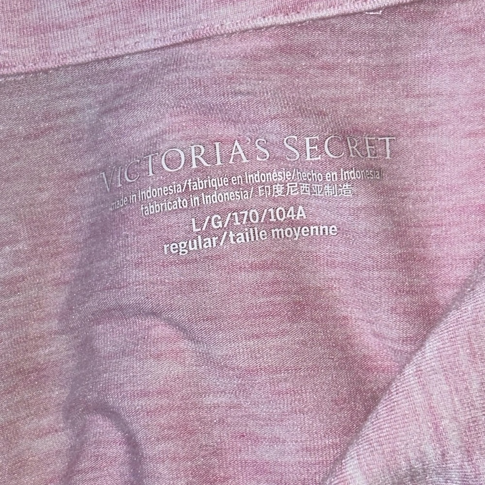Victoria’s Secret Women's SoSoft Modal Long Pajama Set Angel Pink Size Large - Picture 6 of 16